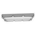thumbnail image 3 of Swing Canopy Replacement Cover Awning Seater Sizes Sunshade Rainproof Oxford Cloth Swing Cover Swing Top Cover for Hammock Garden Gray, 3 of 8