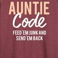 thumbnail image 3 of Instant Message - Auntie Code - Women's Lightweight French Terry Long Sleeve Shirt, 3 of 6
