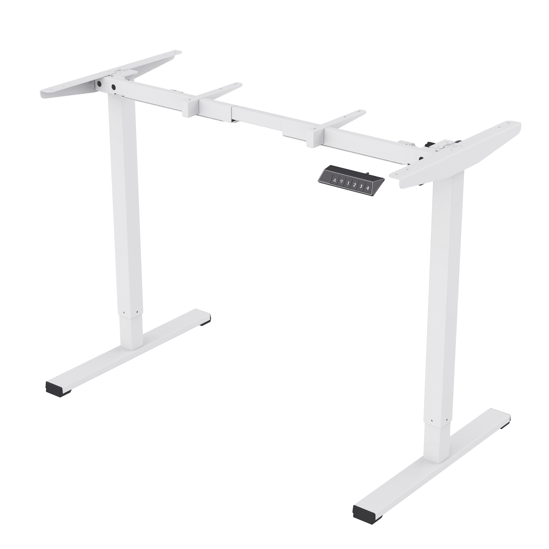 Electric Standing Desk, 28-46" Adjustable Height Motorized Sit Stand Home Office Desk