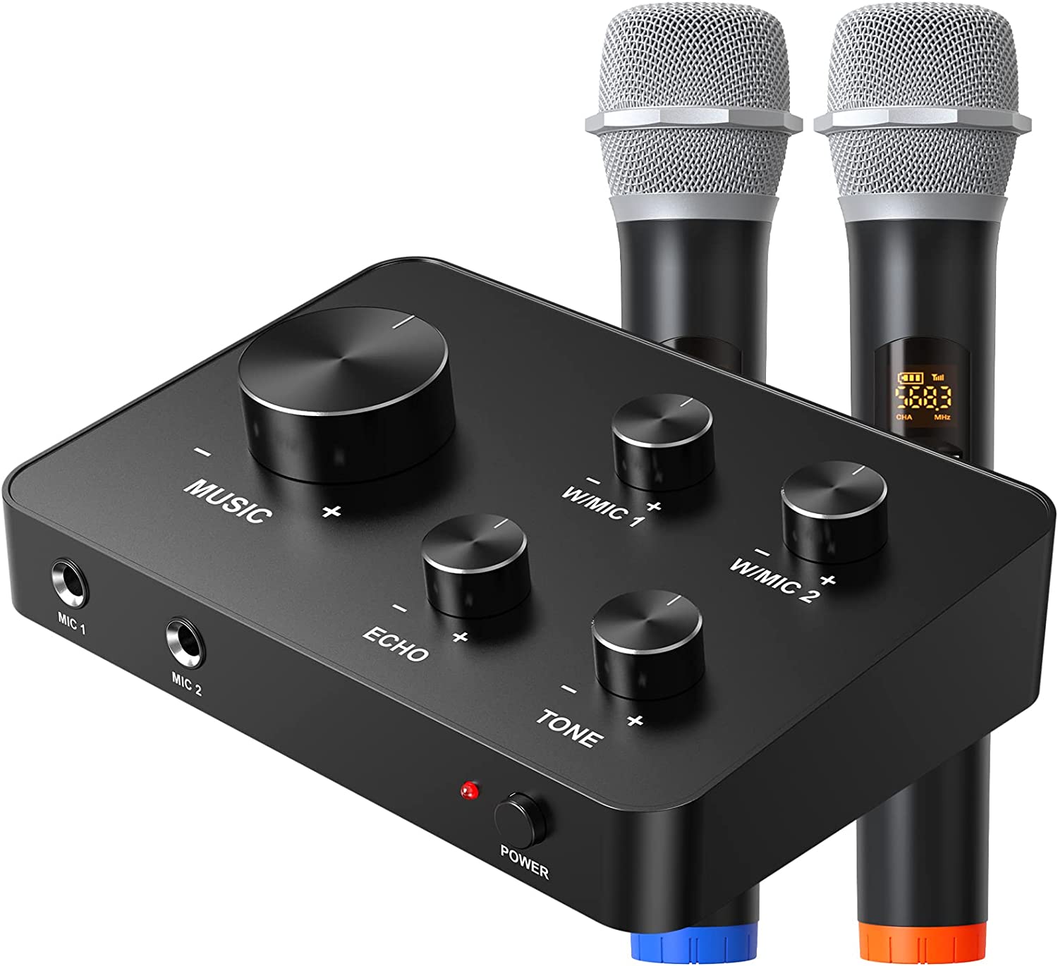 Rybozen Wireless Microphone Dual Handheld Wireless Microphone For 