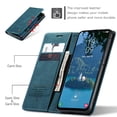thumbnail image 4 of CaseMe Leather for Samsung Galaxy A56 5G Case, Flip Wallet Leather Case with Card Holder Magnetic Closure Shockproof Kickstand Protective Phone Cases Cover for Samsung Galaxy A56 5G 6.5-inch,Blue, 4 of 12