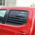 thumbnail image 6 of TINKI Rear Side Window American Flag Decals,Fit for Toyota Tacoma 2011 2012 2013 2014 2015 2016 2017 2018 2019 2020 2021 2022 Tailgate Side Window Sticker, 6 of 14