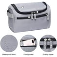 thumbnail image 4 of Laklulu - Neceser colgante para viaje, para mujer, para ducha, para hombre, para afeitado, organizador de neceser con gancho, 4 of 6