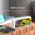 thumbnail image 4 of 1 mini tarjeta portátil pintada con garabatos (sin tarjeta) Radio FM altavoz inalámbrico Bluetooth, 4 of 5
