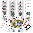 thumbnail image 1 of Masterpieces Game Day - Paquete de 2 naipes y dados de la NCAA Michigan Wolverines - Juego con licencia oficial para adultos y familia, 1 of 1