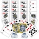 thumbnail image 1 of Masterpieces Game Day - Paquete de 2 naipes y dados de la NCAA Michigan Wolverines - Juego con licencia oficial para adultos y familia, 1 of 1