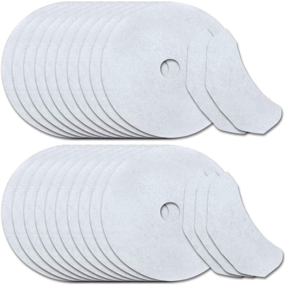 30 Pieces Clothes Dryer Exhaust Filter,Universal Portable Dryer Lint Filter Replacement for Panda//Sonya/
