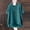 Blue, variant on Women's Button Down Shirts,Gauze Popover Tops Peasant Tops For Women Gauze Womens Tops Cotton Summer Tops For Women 2026 Plus Size Linen Tops Linen Blouses Gauze Shirts For Women V Neck