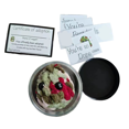thumbnail image 1 of Adoptez une Peluche de Mauvaises Herbes dans un Bocal Jouets en Peluche Faits à la Main, Petite Peluche de Mauvaises Herbes avec des Cartes, 1 of 5