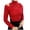 Red, variant on Fashion Women's V Collar Lattice Printing Long Sleeves Bandage Tops Blouse Spandex T Shirts for Women Womens Compression T Shirt Medium T Shirts Women Womens Long Sleeve Compression Shirts T Shirts