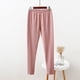 thumbnail image 1 of Pantalones cálidos de color liso para mujer, pantalones de terciopelo alemán de doble cara sin costuras, leggings de cintura alta, pantalones largos, ropa interior cálida, pantalones de poliéster para, 1 of 3