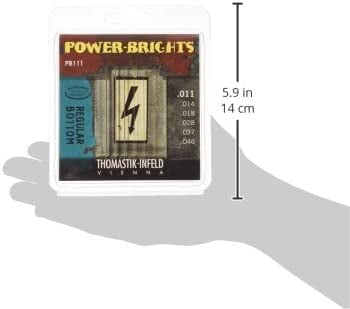 Thomastik PB111 Power-Brights Bottom Medium Electric Guitar Strings