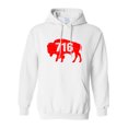 thumbnail image 2 of Go All Out 716 Area Code City Of Buffalo New York Pride Sweatshirt Hoodie Mens/Women, 2 of 4