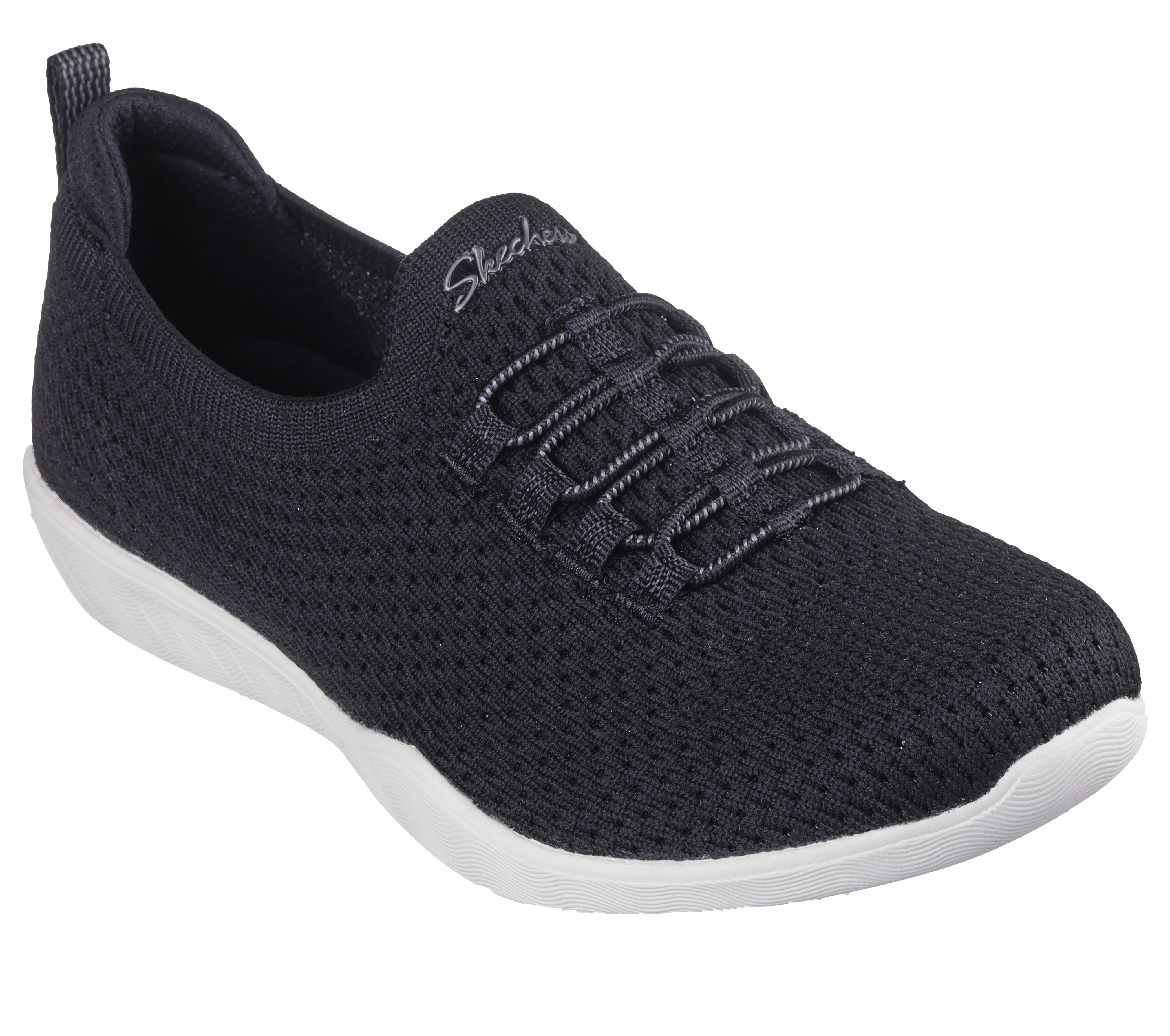 Skechers Women's, Active Newbury St Starlight Stroll Sneaker Black