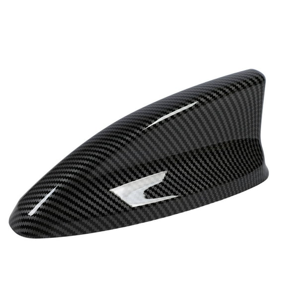 Couvercle d'Antenne de Toit à l'Épreuve de l'Usure à la Mode pour CR-V 2023 2024 Noir, Couleur Fibre de Carbone