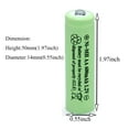 thumbnail image 5 of BAOBIAN AA 600mAh 1.2V Rechargeable Solar Batteries for Outdoors Garden Solar Lights 8 Pack, 5 of 6