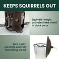 thumbnail image 5 of Perky-Pet Squirrel-Be-Gone Max Bird Feeder with Flexports, 4 lb Capacity, 5 of 12