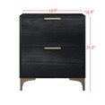 thumbnail image 6 of Home Design Sana Queen Upholstered Panel Bed with 2 Nightstands, 6 of 6