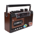 thumbnail image 5 of Reproductor de casete Radio AM FM señal fuerte soporte silencioso tarjeta de almacenamiento y grabadora de reproductor de casete portátil USB enchufe del Reino Unido 220V, 5 of 5