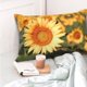 thumbnail image 4 of Fotbe Golden Sunflower In Field Funda de Almohada Decorativa Estilo Occidental, Lujo en Algodón, Fundas para Almohadas King, Cojín Estampado para Decoración del Hogar-14"x20", 4 of 6