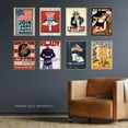 thumbnail image 2 of USA Vintage Recruitment Poster Collection Set Of 8 Unframed Wall Art Prints Study Office Aesthetic WW1 WW2 War Army Navy Military 12X16 Inch, 2 of 5