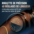 thumbnail image 3 of King C. Gillette Beard Trimmer with precision wheel with 40 beard length settings suitable for all beard types, 3 of 14