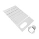 thumbnail image 1 of Kit De Ventana De Aire Acondicionado, Cerradura De Hebilla, Placa De Sellado De Ventana De Aire Acondicionado, PVC Para Dormitorio, 1 of 7