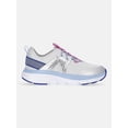 thumbnail image 2 of Athletic Works Girls Cage Knit Slip On Sneakers, 2 of 6