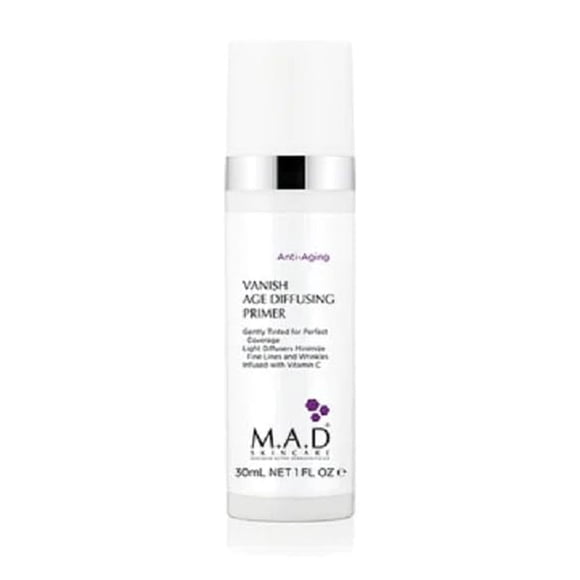 M.A.D Skincare Anti-Aging Vanish Age Diffusing Primer - Suavemente teñido