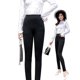 thumbnail image 1 of Pantalones Ajustados a la Moda para Mujer, Ropa Exterior Negra, leggings para Otoño, Cintura Alta, slim fit, Pantalones de Pierna Pequeña, Pantalones de Pierna Estrecha, 1 of 18