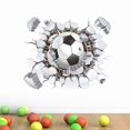thumbnail image 4 of Vinilos decorativos de fútbol 3D (40x50 cm) I Vinilos decorativos WM EM Sport Poster I Vinilos decorativos para habitación infantil niño niño bebé guardería adolescente, 4 of 4