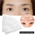 thumbnail image 3 of Regla de Cejas Livianas Transparentes de 50 piezas, Regla de Microblading de Calcomanía de Cejas, Uso de la Profesión del Hogar para el Maquillaje de Tatuajes, 3 of 7