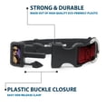 thumbnail image 4 of DC Comics Pet Collar, Dog Collar Plastic Buckle, Catwoman Bombshell Pose Diamonds Red Purple Black, 16 to 23 Inches 1.5 Inch Wide, 4 of 8