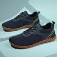 thumbnail image 4 of Zapatos para Caminar Zapatillas de Deporte Malla Transpirable Unisex para Ejercicio Deportivo (44) Azul DQrwqpou Tenis De Mujer Tenis De Hombre, 4 of 8