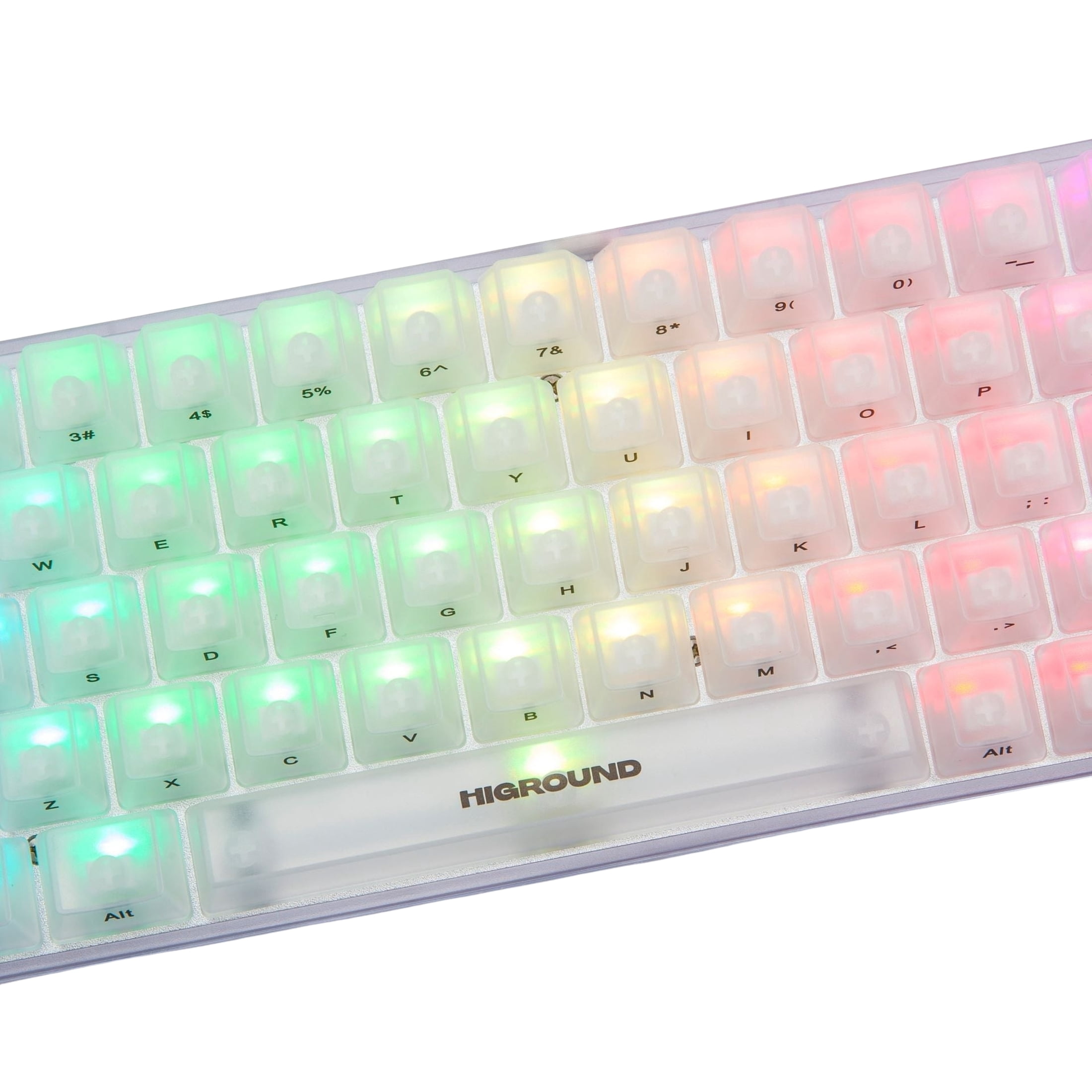Higround Basecamp 65 Opal Mechanical Keyboard (White Flame Switch)