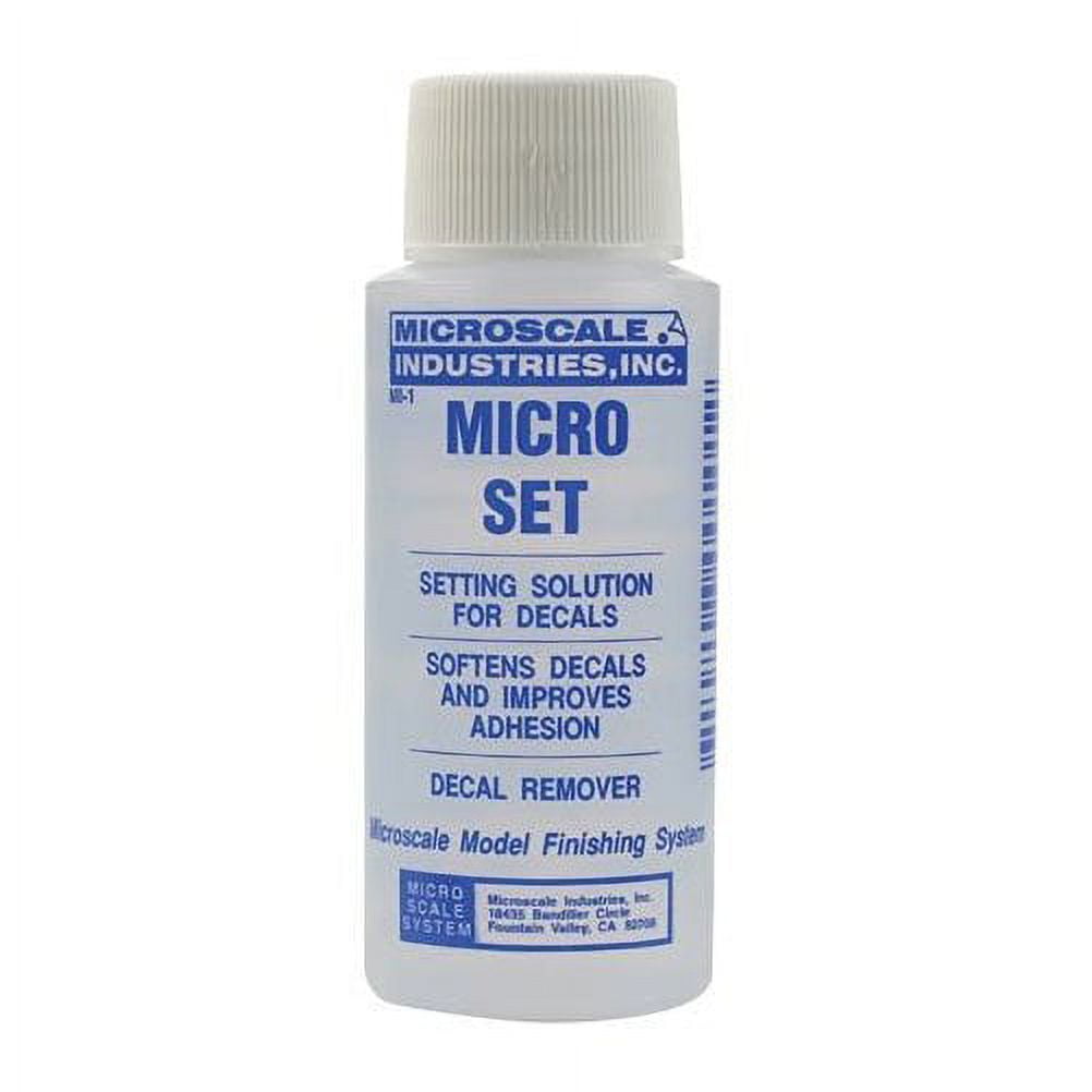 Microscale MI-1: Decal products Microset decal liquid Blue bottle