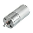 thumbnail image 1 of Unique Bargains Micro Speed Reduction Gear Box Motor DC6V 130RPM Geared Motor for 370 Motor, 1 of 4