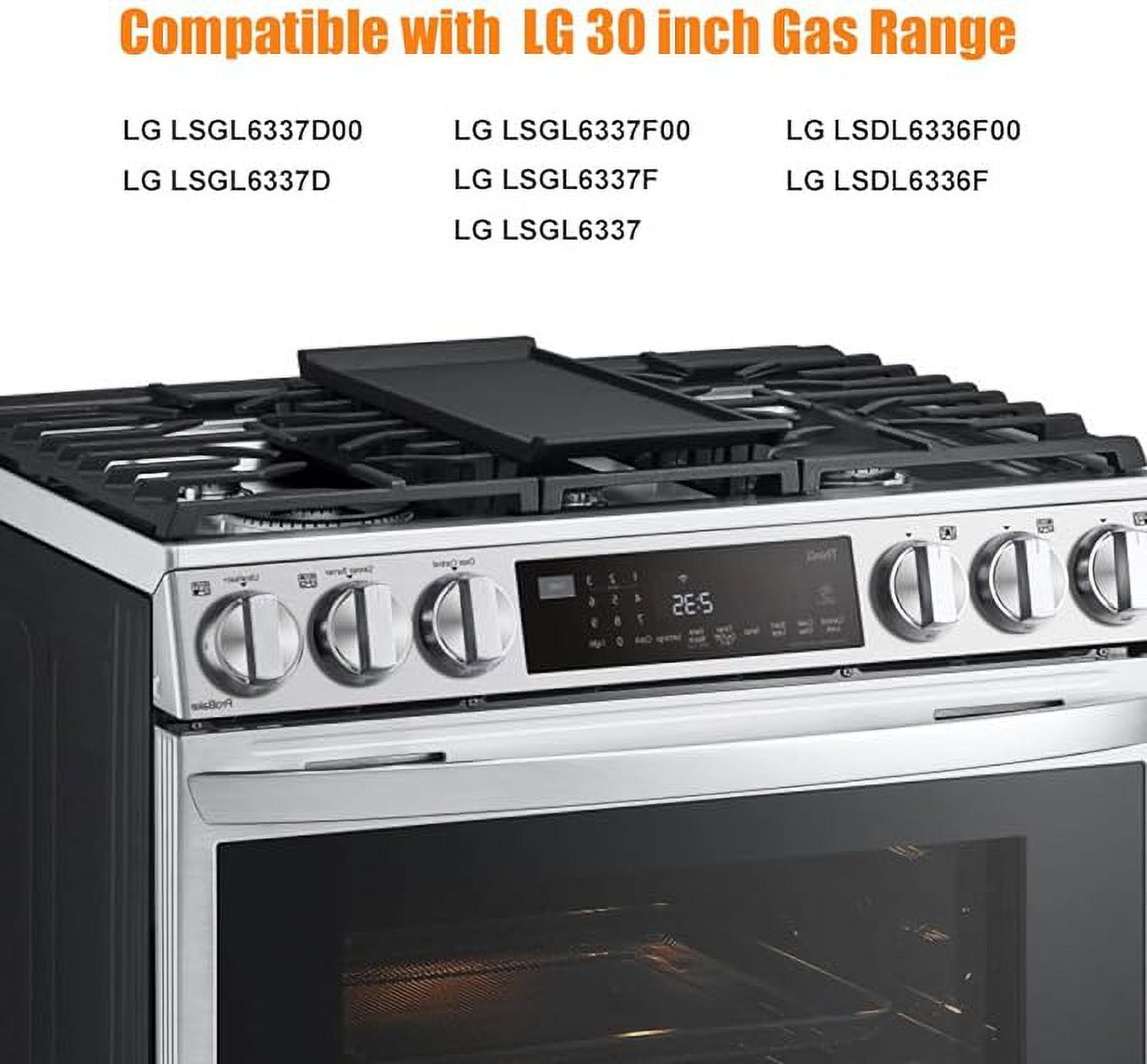 FanXm LG Stove Protectors 30inch,Gas Cooktop Protectors,Whole piece design,Washable, LSGL6337, LSDL6336F