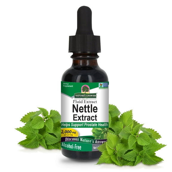Nature’s Answer Nettle Leaf Extract 2,000 mg, Alcohol-Free, Herbal Supplement, 1 fl oz