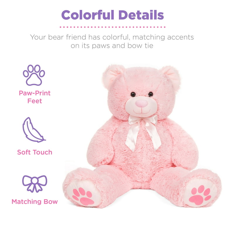 Best Choice Products 38in Giant Soft Plush Teddy Bear Stuffed