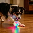 thumbnail image 5 of Interactive Light Up Dog Toy Ball with Bouncing Sound and Flashing LED for Cats and Small Medium Pets Durable TPR Indoor Outdoor Chew Dog Toy, 5 of 5