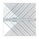 thumbnail image 1 of Regla Recta Para Acolchar Costura Resistente Regla Recta Para Acolchar Regla Recta Para Acolchar De Acrílico Transparente Con Esquinas Redondeadas Líneas De Cuadrícula Para La Confección De Ropa Noticed HA013128-00, 1 of 7