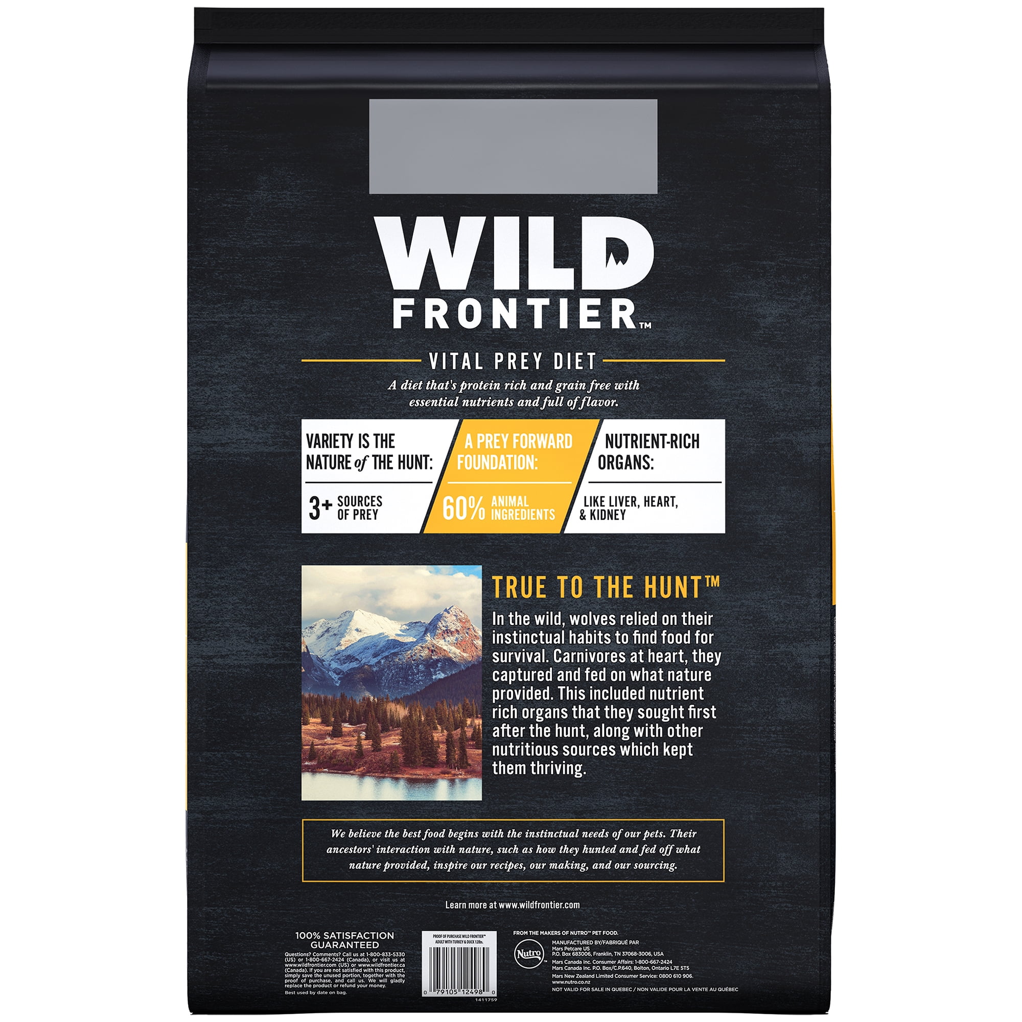 frontier dog food