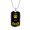 Military Chain (Gold), variant on Plott Dad Dog Dog Tag Necklace Stainless Steel 24" Chain Silver Tone or Gold Tone Dog Owner Lover
