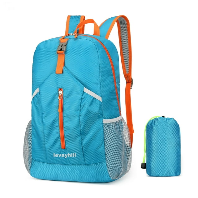 Mochila de Senderismo Levayhill 25L Resistente al Agua y Ligera Azul