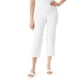 thumbnail image 1 of Pantalones Capri Gloria Vanderbilt Shape Effect Tiro Alto Blanco, 1 of 1