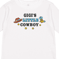 thumbnail image 4 of Inktastic Gigis Little Cowboy with Cowboy Hat and Boots Boys Long Sleeve Toddler T-Shirt, 4 of 5