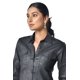 thumbnail image 1 of Camisa Leather Negra para Mujer, 1 of 5