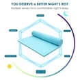 Memory Foam 2 Inch Full Mattress Topper Mattress Pad, Double Size Gel