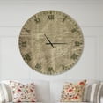 thumbnail image 2 of Designart « Style Ancien en Papier Antique » Horloge Murale de Ferme, 2 of 6